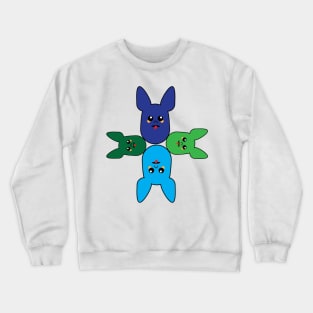 Maximus Ovalpus - Imaginary Animal - Fantastic and Original Art Crewneck Sweatshirt